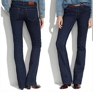 Madewell Bootlegger Jeans Dark Wash Blue - 29x32 New w/Tags